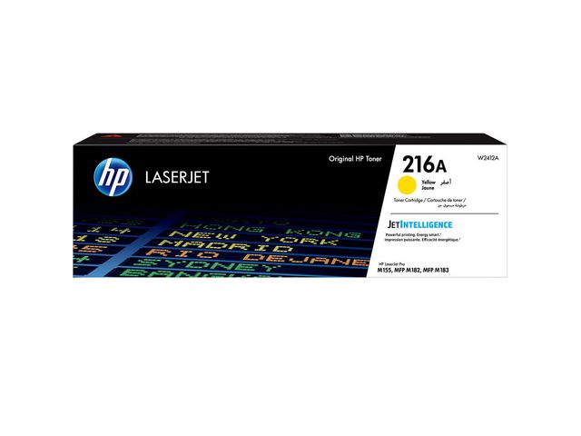 HP Toner W2412A 216A 0,85K Gul, st