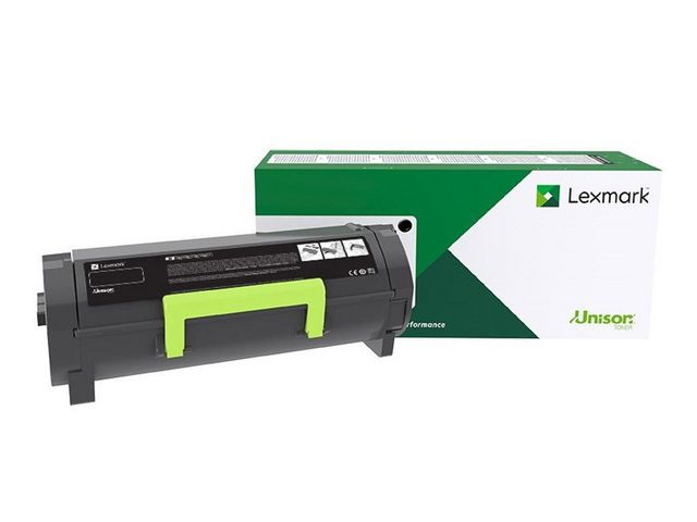 Lexmark Toner 58D2H0E Svart, st