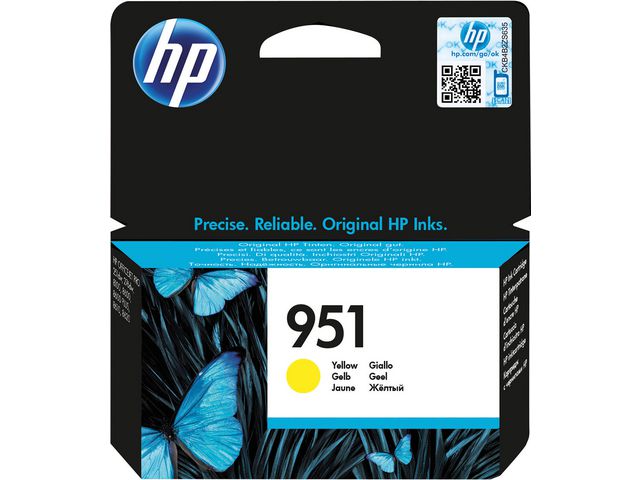 HP Bläckpatron CN052AE 951 Gul, st