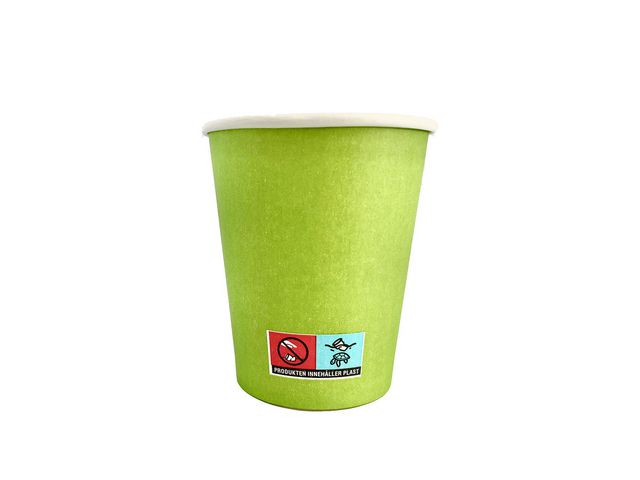 Engångspappersmuggar 250 ml, fp om 50 st
