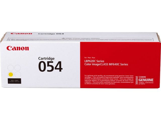 Canon Originaltonerkassett, 054, gul, 3021C002, st