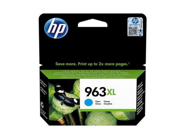 HP Bläckpatron 3JA27AE 963XL Cyan, st
