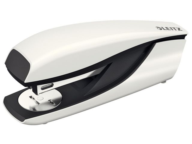Leitz Häftapparat 5502 30ark WOW pärlvit, kort 1 st