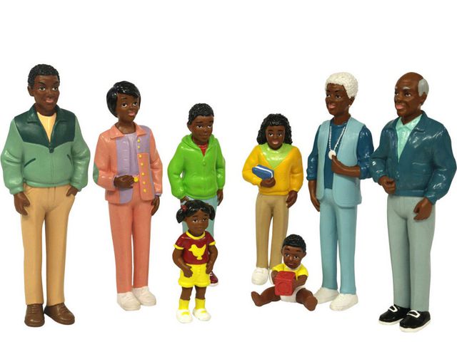 Miniland Familj Lekfigurer 2. 8/fp, st