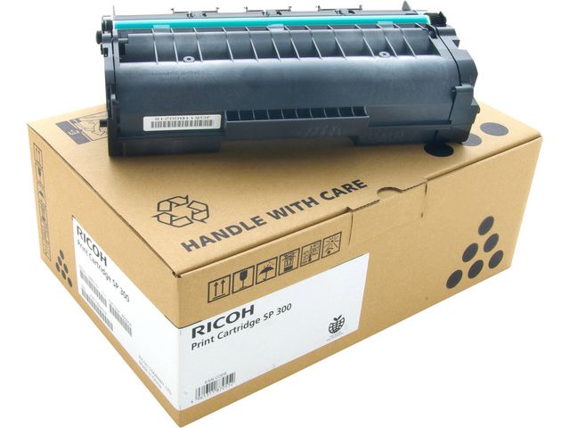 Ricoh Toner, singelförpackning, svart, 406956, st