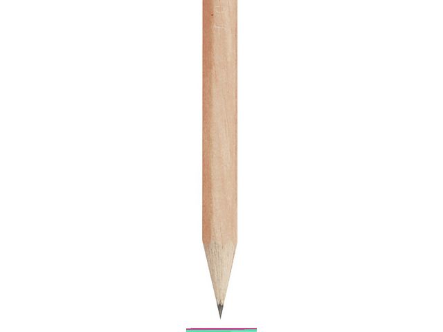 Faber-Castell Blyertspenna, 2B-stift, sexkantig pennkropp, trä, fp om 72 st