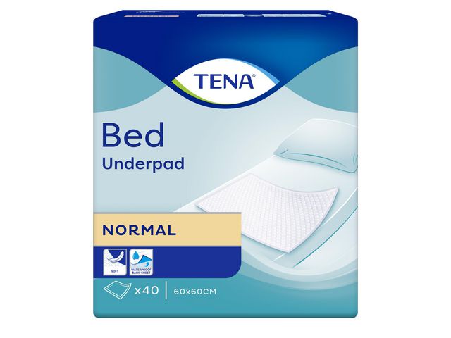 Tena Inkoskydd Bed Normal 60x60 cm 40/FP, fp om 40 st