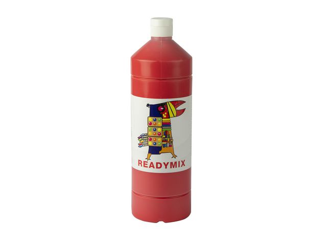 Readymix 1000 ml, klarröd, flaska om 1000 ml