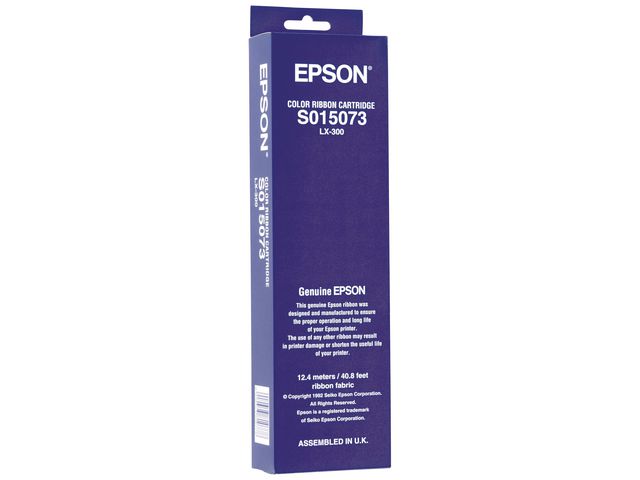 Epson Färgband, multiförpackning, svart, cyan, gult, magenta, C13S015073, st