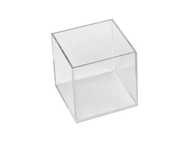 Akryllåda 100x100x98mm, st