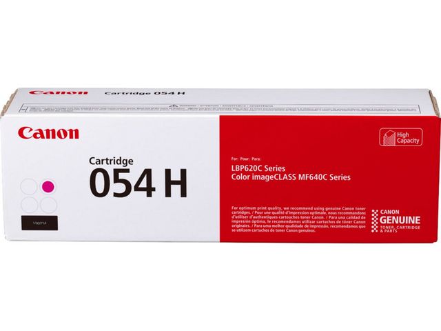 Canon Originaltonerkassett, 054H, magenta, hög kapacitet, 3026C002, st