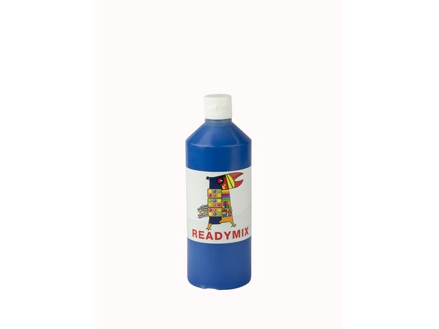 Readymix 500 ml, mörkblå, flaska om 500 ml