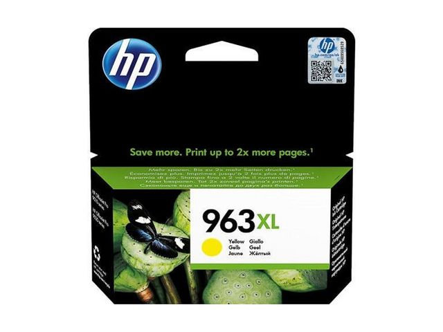 HP Bläckpatron 3JA29AE 963XL Gul, st