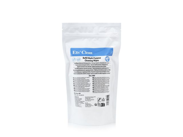 Elix Rengöringsservetter Refill 100/FP, fp om 20 st