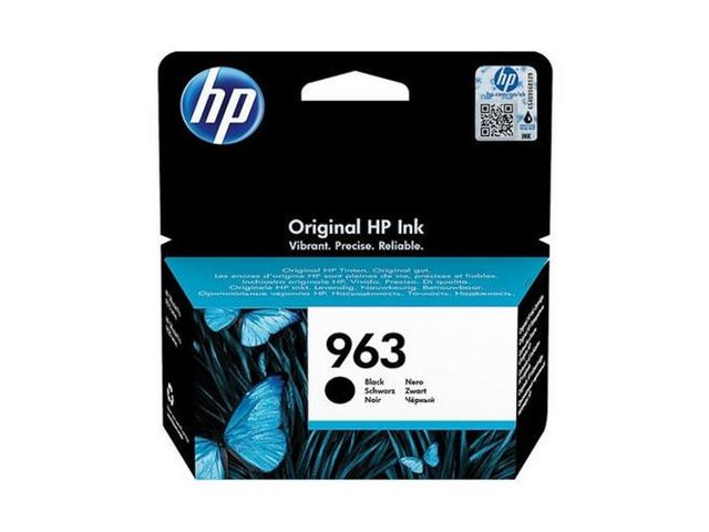 HP Bläckpatron 3JA26AE 963 Svart, st