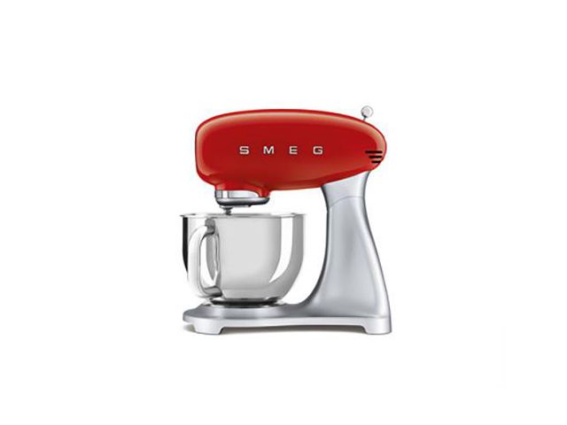 smeg Köksmaskin SMF02 röd, st