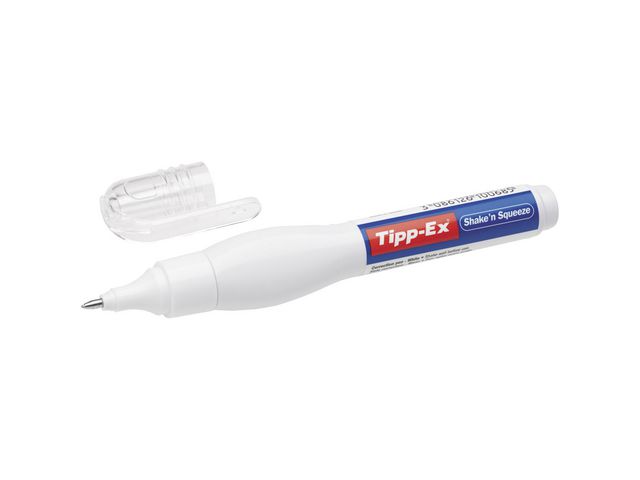 Tipp-Ex Korrigeringspenna Shake'n Squeeze, 8 ml, vit, st