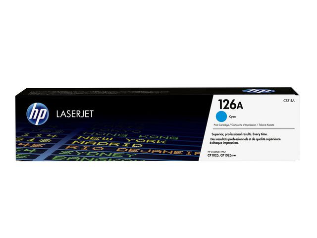 HP Toner CE311A 126A 1K Cyan, st