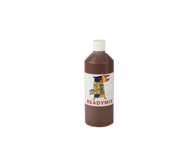 Readymix 500 ml, brun, flaska om 500 ml