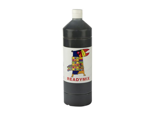 Readymix 1000 ml, svart, flaska om 1000 ml
