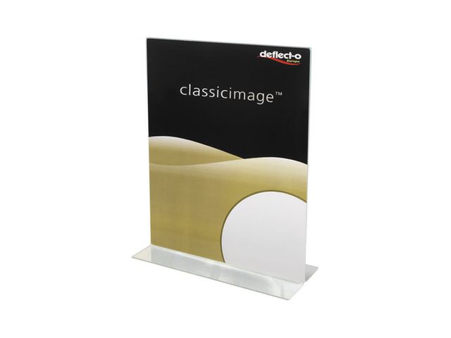 deflecto® Informationsställ acryl A7 stående, st