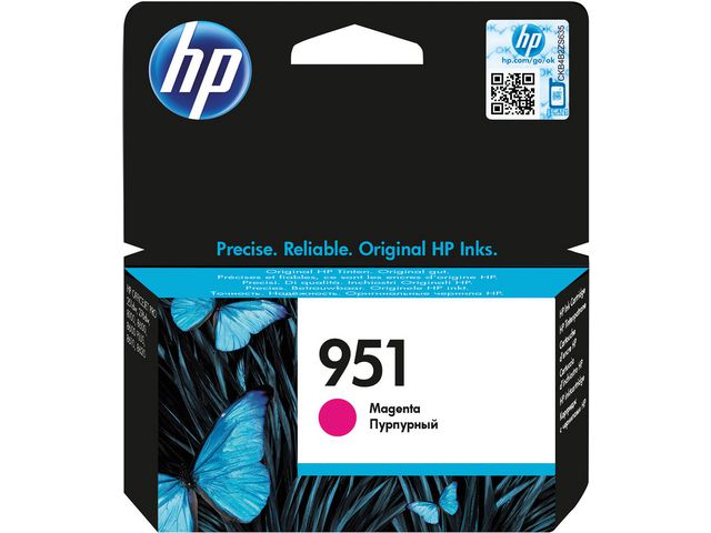 HP Bläckpatron CN051AE 951 Magenta, st