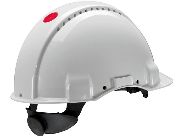 3M™ Skyddshjälm G3000 rattjustering vit, st