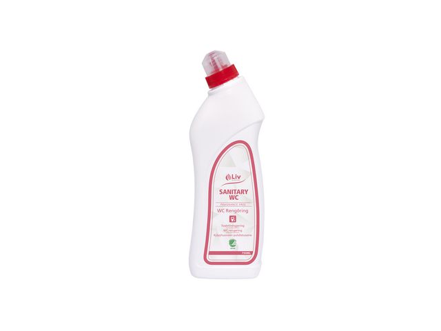 Liv WC-rent Sanitary WC oparf. 750ml, flaska om 750 ml