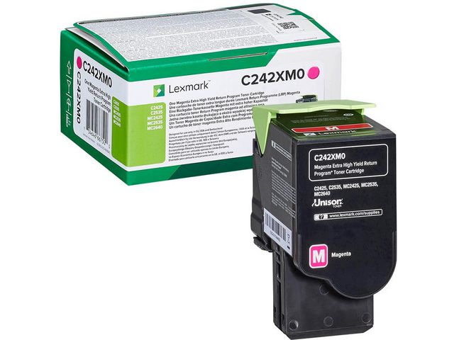 Lexmark Toner C242XM0 Magenta, st