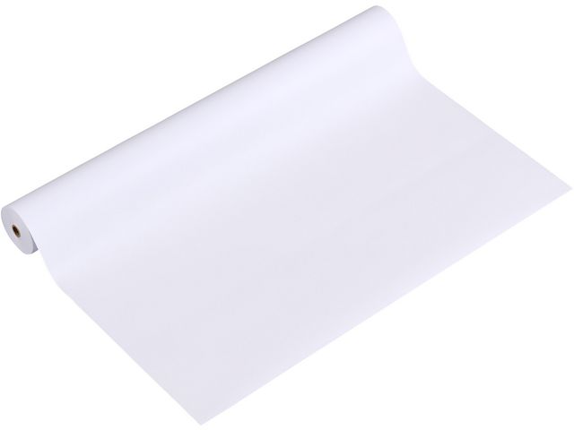 Legamaster Pappersrulle för flyttbart blädderblocksstaffli från Silvertec, 35 m, 80 g/m², vit, st