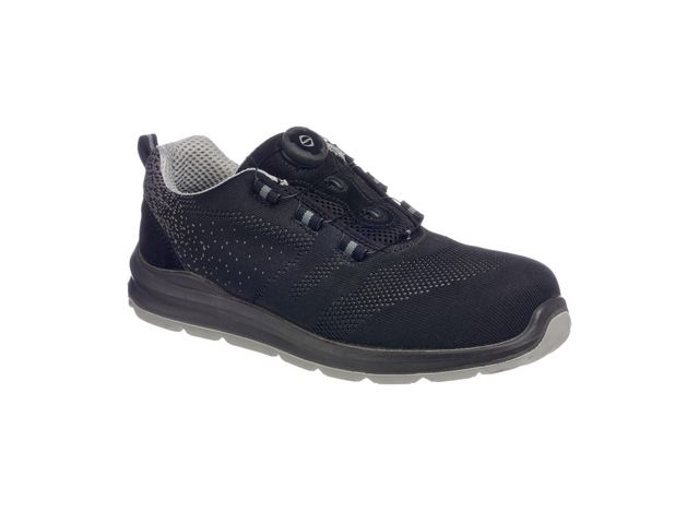 PORTWEST® Skyddssko FT08 S1P Spinion sv/grå 37, par 2 st