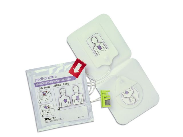 ZOLL Elektrod Pedi-Padz II för AED Plus, st