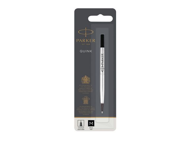 Parker Refill Quink Roller Ball M svart, st