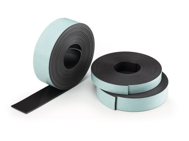 Legamaster Magnetisk tejp, självhäftande, 25mm x 3 m, brun, rulle om 3 m
