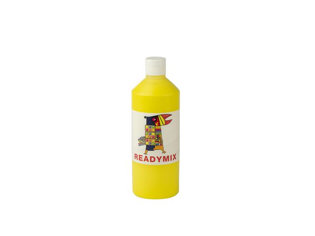 Readymix 500 ml, gul, flaska om 500 ml