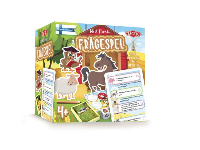 TACTIC Spel Mitt första frågespel 4+, st