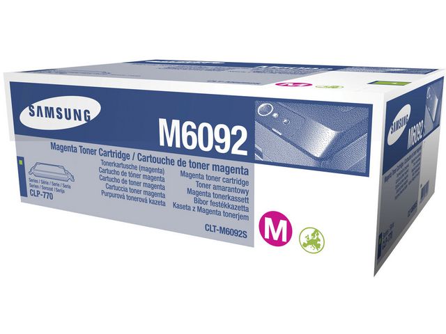 Samsung Toner CLT-M6092S, CLT-M6092S/ELS, magenta, singelförpackning, st