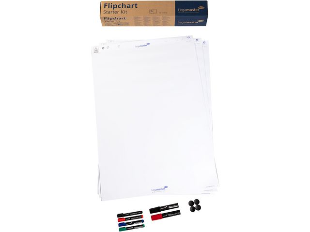Legamaster Tillbehörsstartkit för blädderblock, set om 14 st