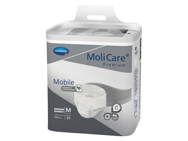 MOLICARE InkoSkydd Premium Mobile 10 Medium, fp om 14 st