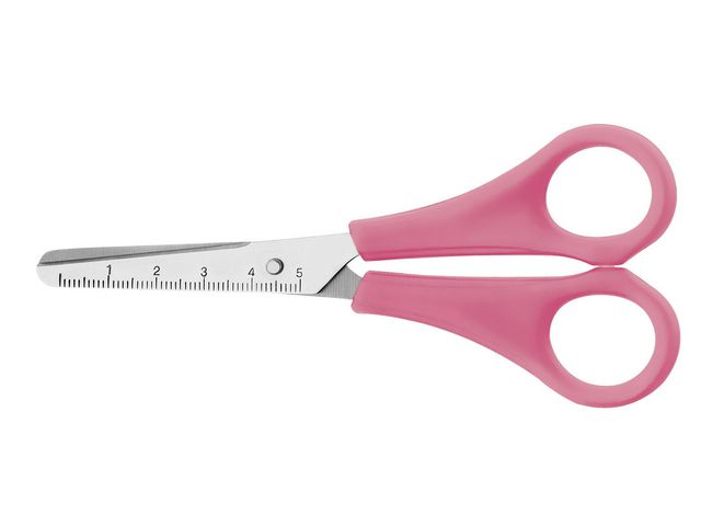 Westcott Sax 13cm höger, rosa, st