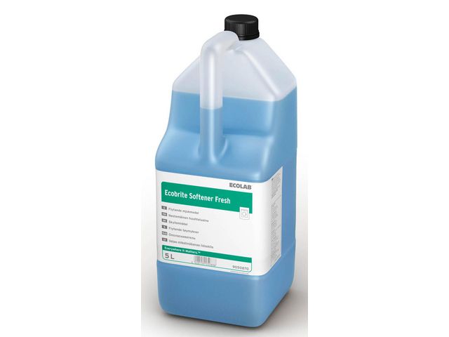 Ecolab Sköljmedel Ecobrite Softener Fresh 5L, flaska om 5 l