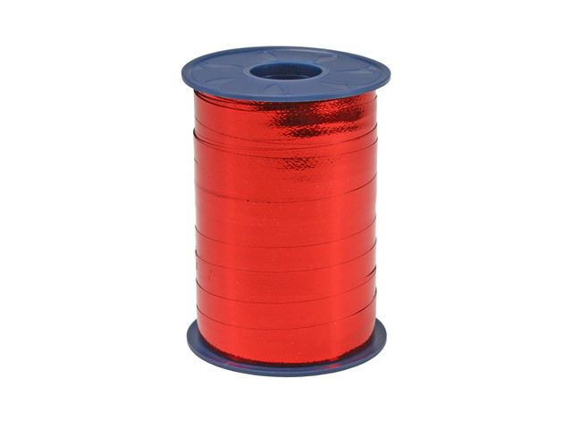 Hedlunds OF SWEDEN Presentband 10mmx250m Röd metallic, rulle om 250 m