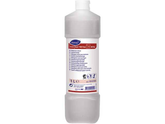 Taski Sanitetsrengöring Sani 100 free 1l, st