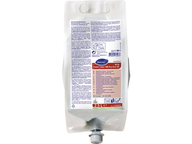 Taski Sanitetsrengöring Sani 100 QS 2,5L, flaska om 2.5 l