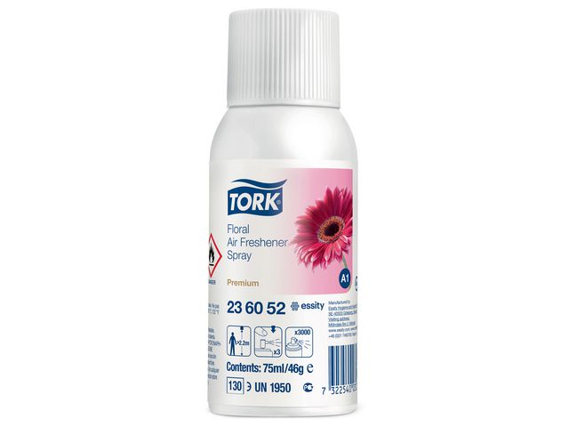 Tork Luktförbättrare A1 Blom Spray, flaska om 75 ml
