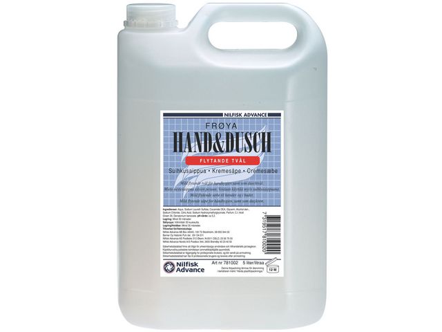 NORDEX Duschtvål Fröya, 5 l, grön, st