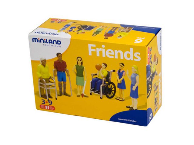 Miniland Lekfigurer med funktionsvariationer, st
