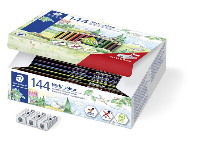 Staedtler Färgpenna Noris Colour, fp om 144 st
