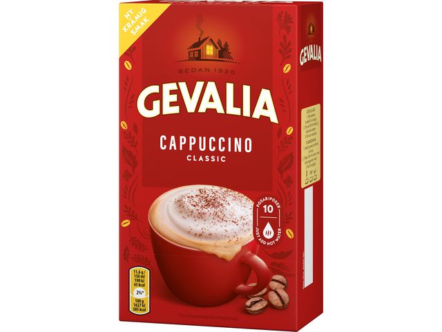 GEVALIA Kaffe Cappuccino Original, fp om 5 st