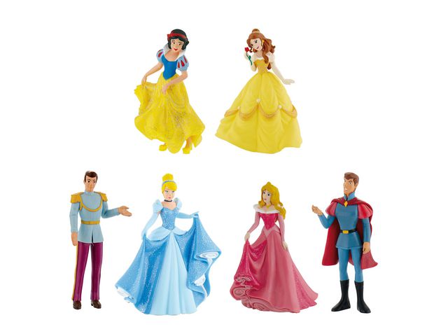BULLYLAND® Prinsar och prinsessor 6/fp, fp om 6 st